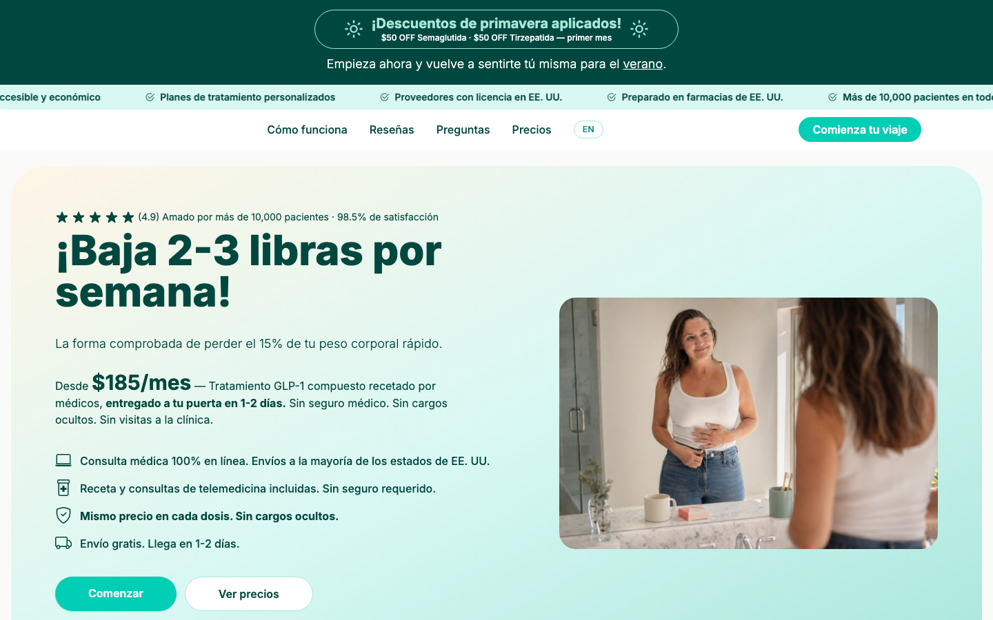 aplica.leandose.co — vista previa en español